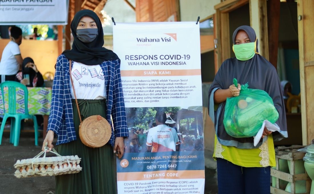 WVI Supports the Lombok Government to Fight Against Covid-19