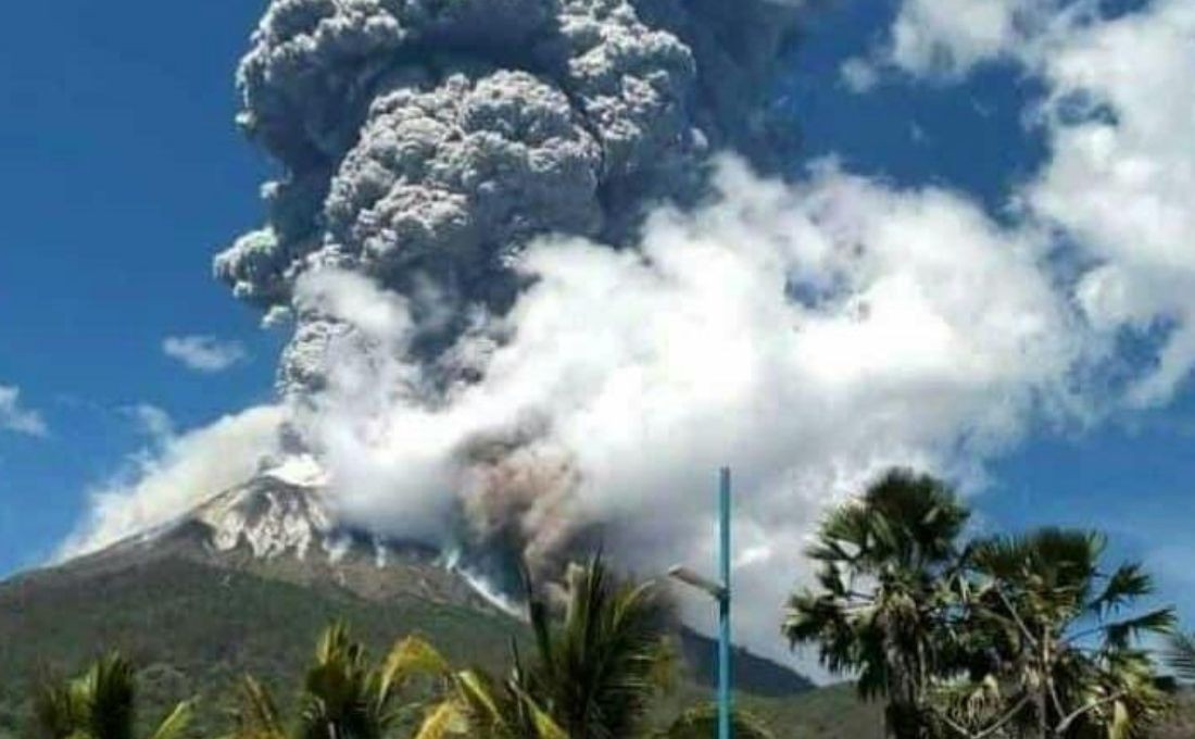 More Than 4,000 People Affected, WVI Arranges Local Response on Ili Lewotolok Volcano Eruption