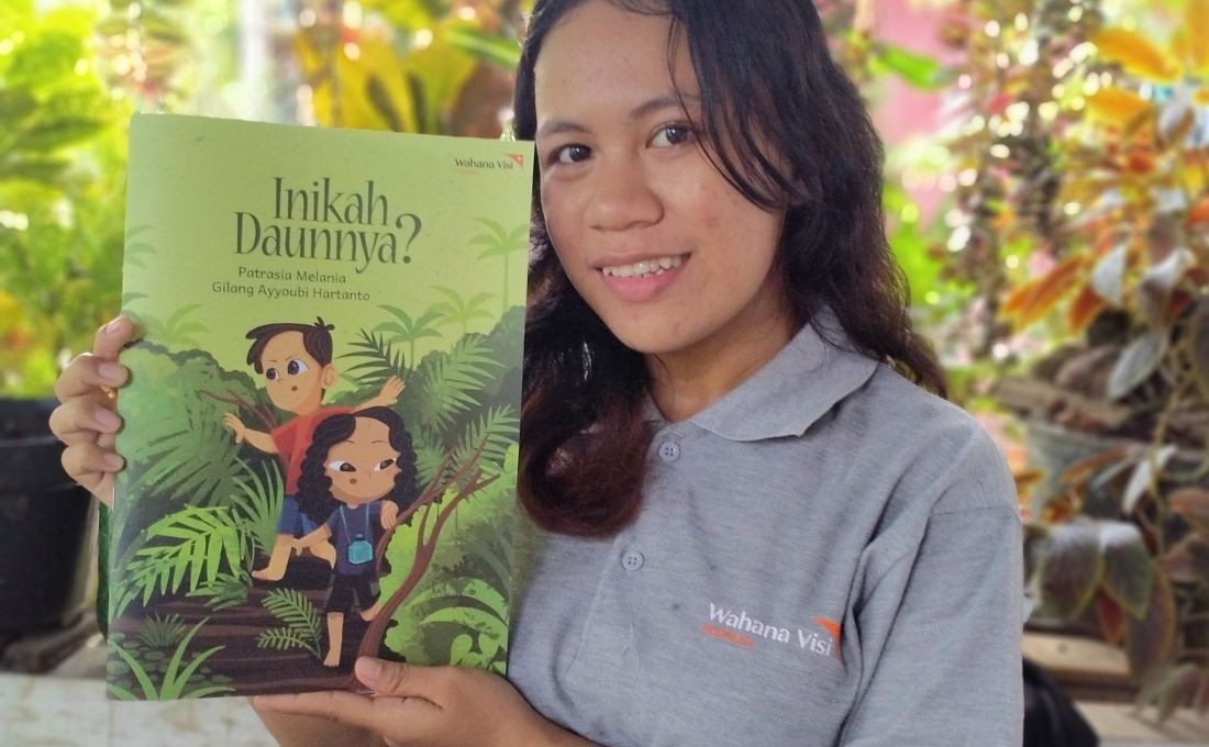 Received the Benefit of Training, This Woman Created Children's Storybook  