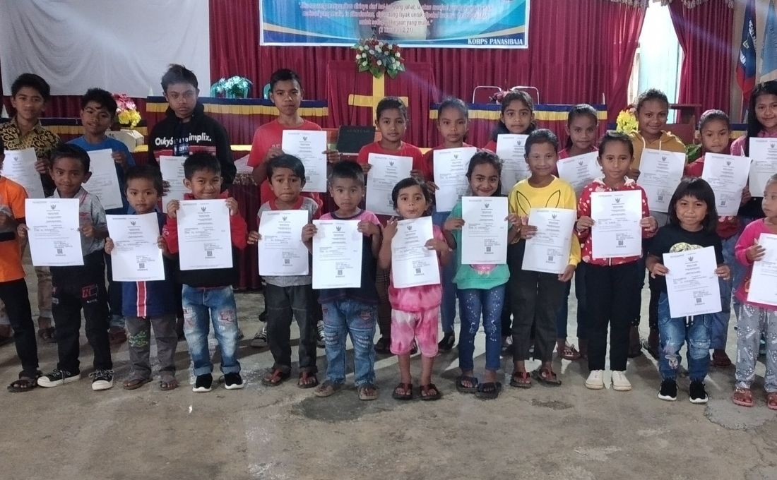 Located in a Remote Area, This Village's Children Have Birth Certificate