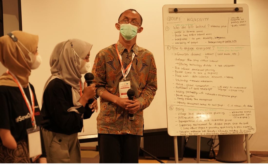 Children from Jakarta Speaks Up about Environment in Global Forum