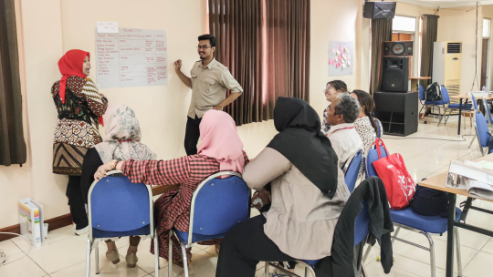 Debriefing Session of the Lifeskills Modules for Social Workers in Jakarta 