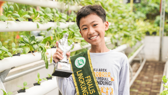The Green Guardian: A Young Boy's Fight for Sustainability 