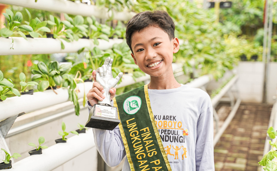 The Green Guardian: A Young Boy's Fight for Sustainability 