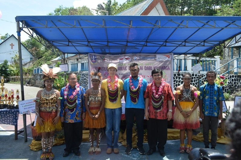 Launching Perahu Pustaka Anak - Sentani District – Papua