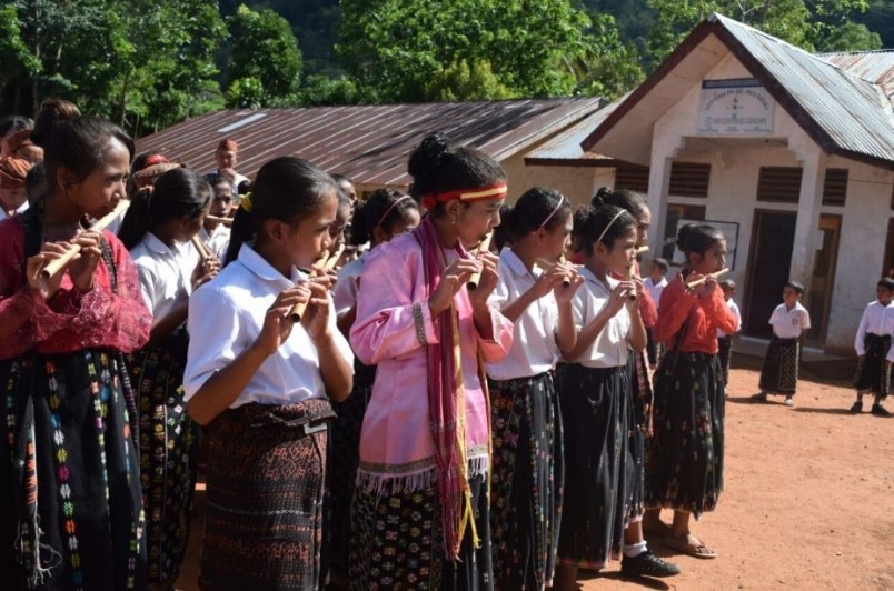 BNI Dukung Sekolah Ramah Anak di Manggarai Timur