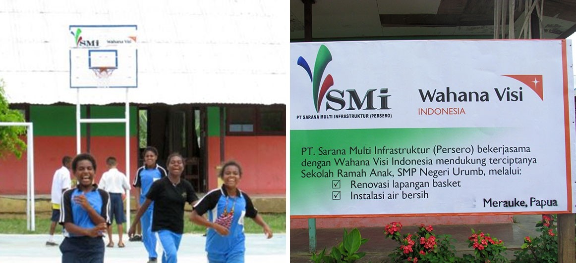Sekolah Ramah Anak di Merauke Dukungan PT Sarana Multi Infrastruktur (Persero) 