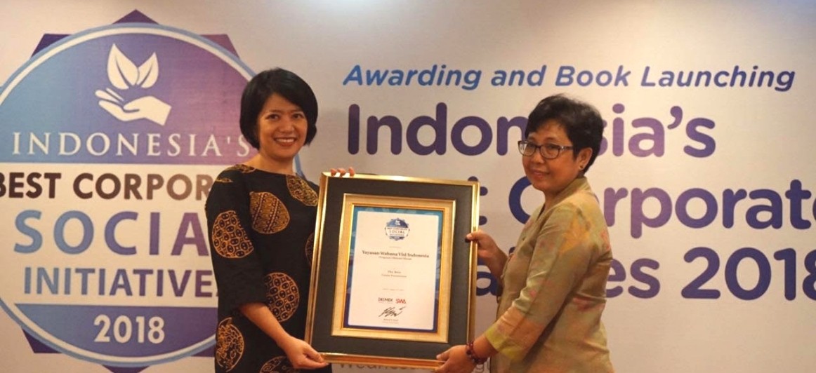 Wahana Visi Indonesia Raih Penghargaan Indonesia’s Best Corporate Social Initiative Awards #BERANIMIMPI