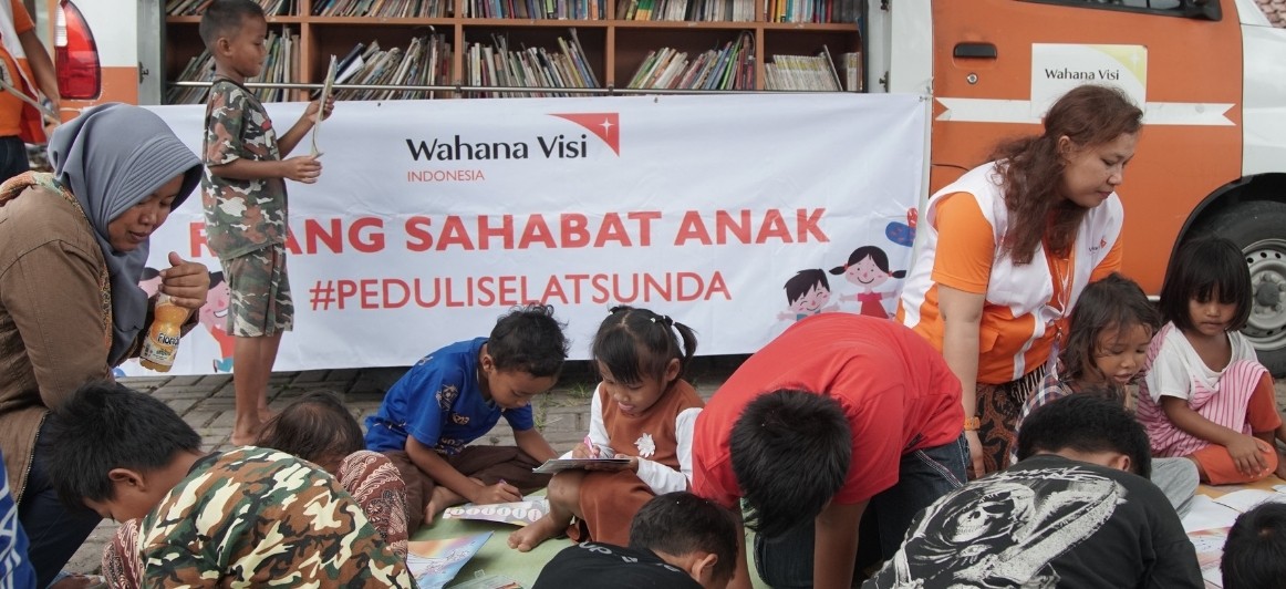 Wahana Visi Indonesia Kirimkan Tim Respons Bencana Tsunami Selat Sunda