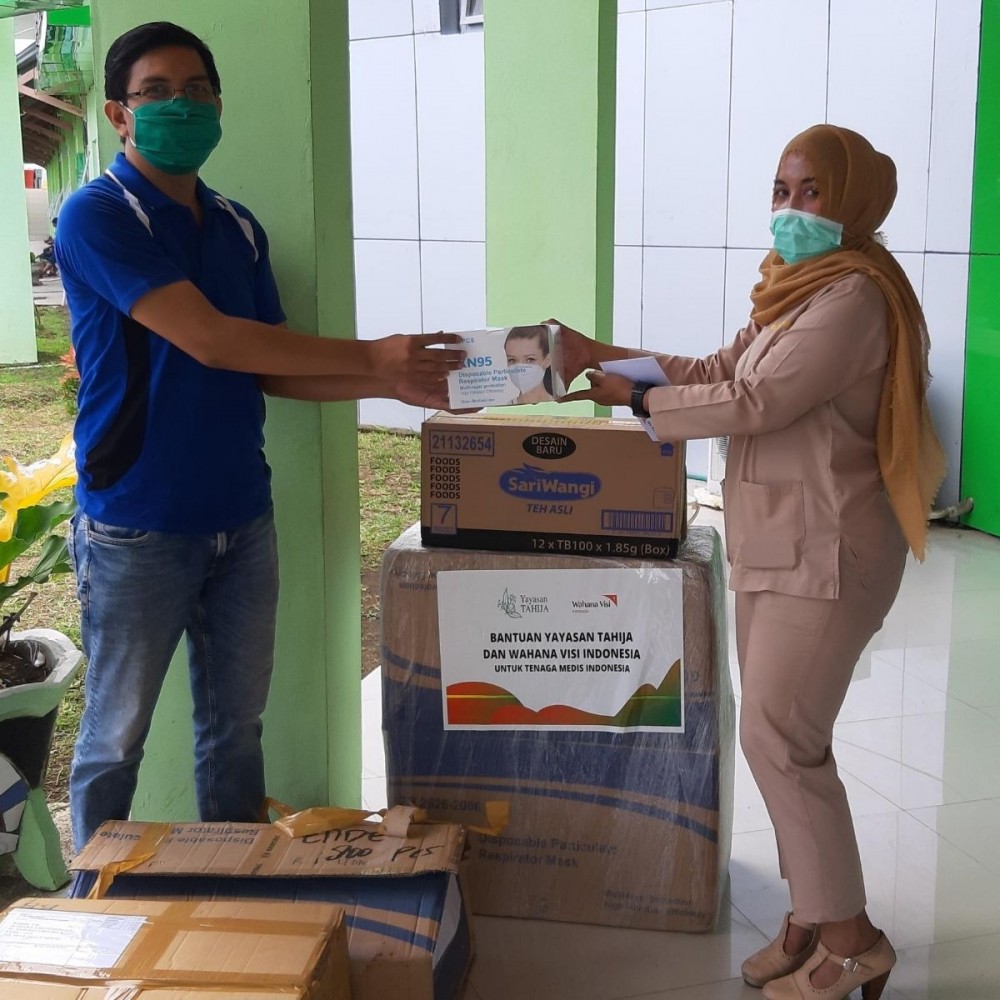 Tahija Foundation Donates 90,000 Masks for Medical Workers