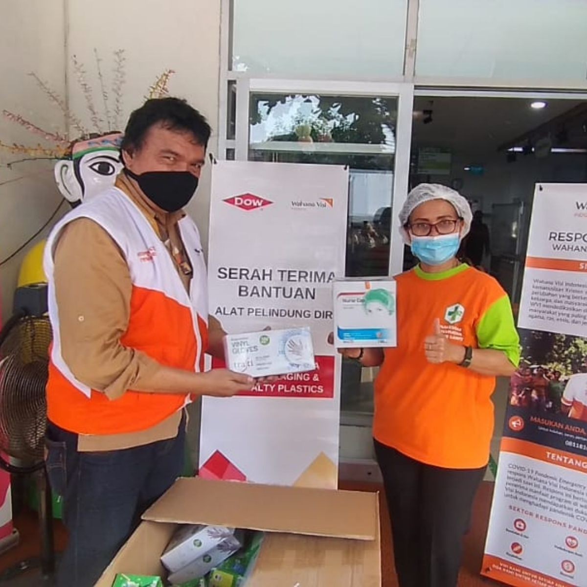 Dow Donates PPE and 10,000 Masks to Support Health Workers During the Pandemic
