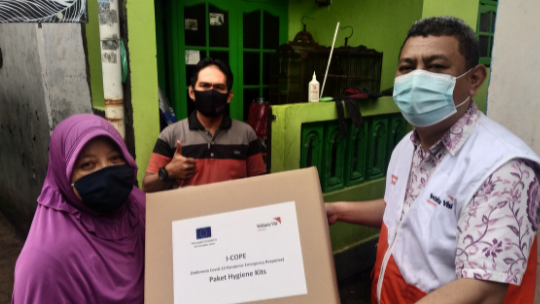 Paket Kebersihan Bantu Cegah Penyebaran COVID-19 di Ibu Kota