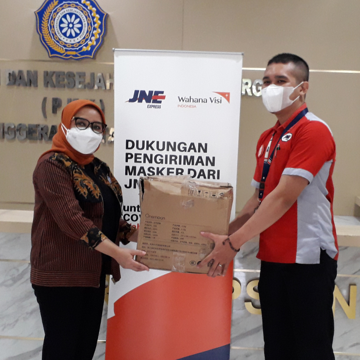 JNE’s Support for COVID-19 Response in Indonesia