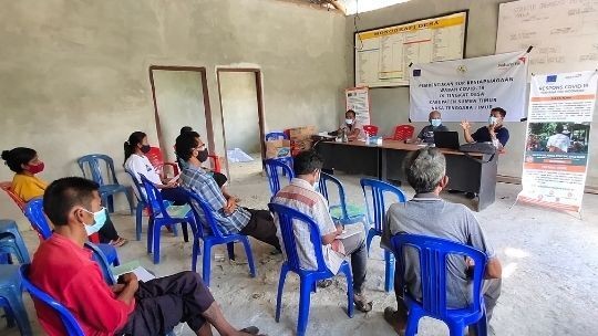 Percepatan Vaksinasi COVID-19 bagi Warga Pedesaan di Kabupaten Sumba Timur  