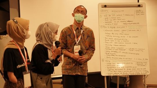 Children from Jakarta Speaks Up about Environment in Global Forum