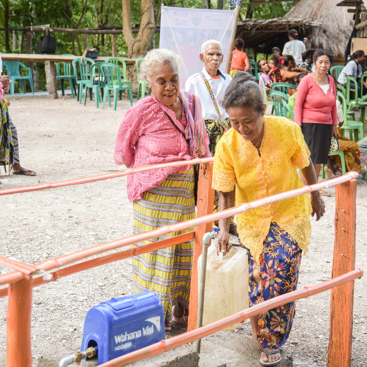 Indomaret Collaboration for Water Access in South Central Timor
