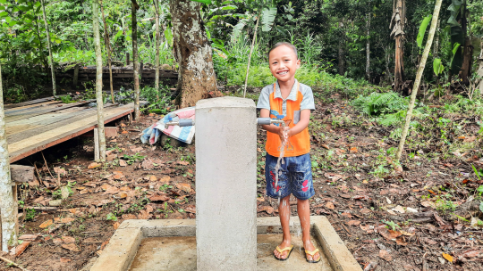 All Homes in the Village Successfully Access Clean Water 