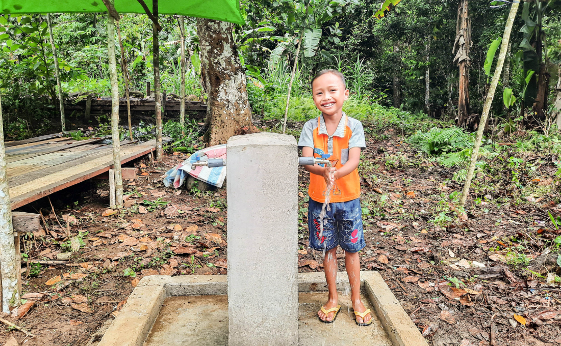 All Homes in the Village Successfully Access Clean Water 