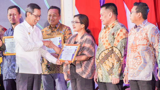 Appreciation from the DKI Jakarta Provincial Government for WVI's Efforts to Improve Literacy 