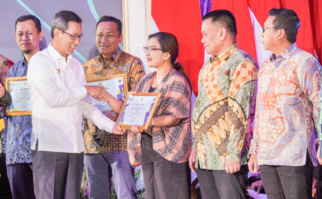 Appreciation from the DKI Jakarta Provincial Government for WVI's Efforts to Improve Literacy 