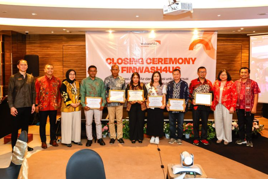 Jangkau 399 Desa, Wahana Visi Indonesia Akhiri Program FinWASH4UC