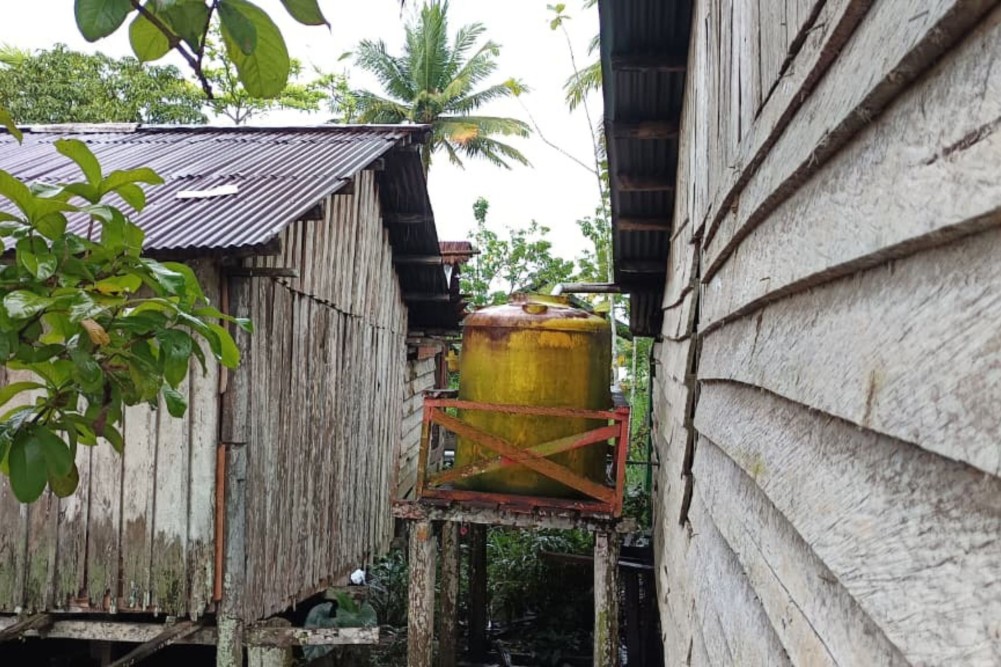 Rainwater Harvesting Tanks in Asmat